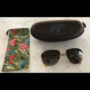 Maui Jim Aviator Sunglasses